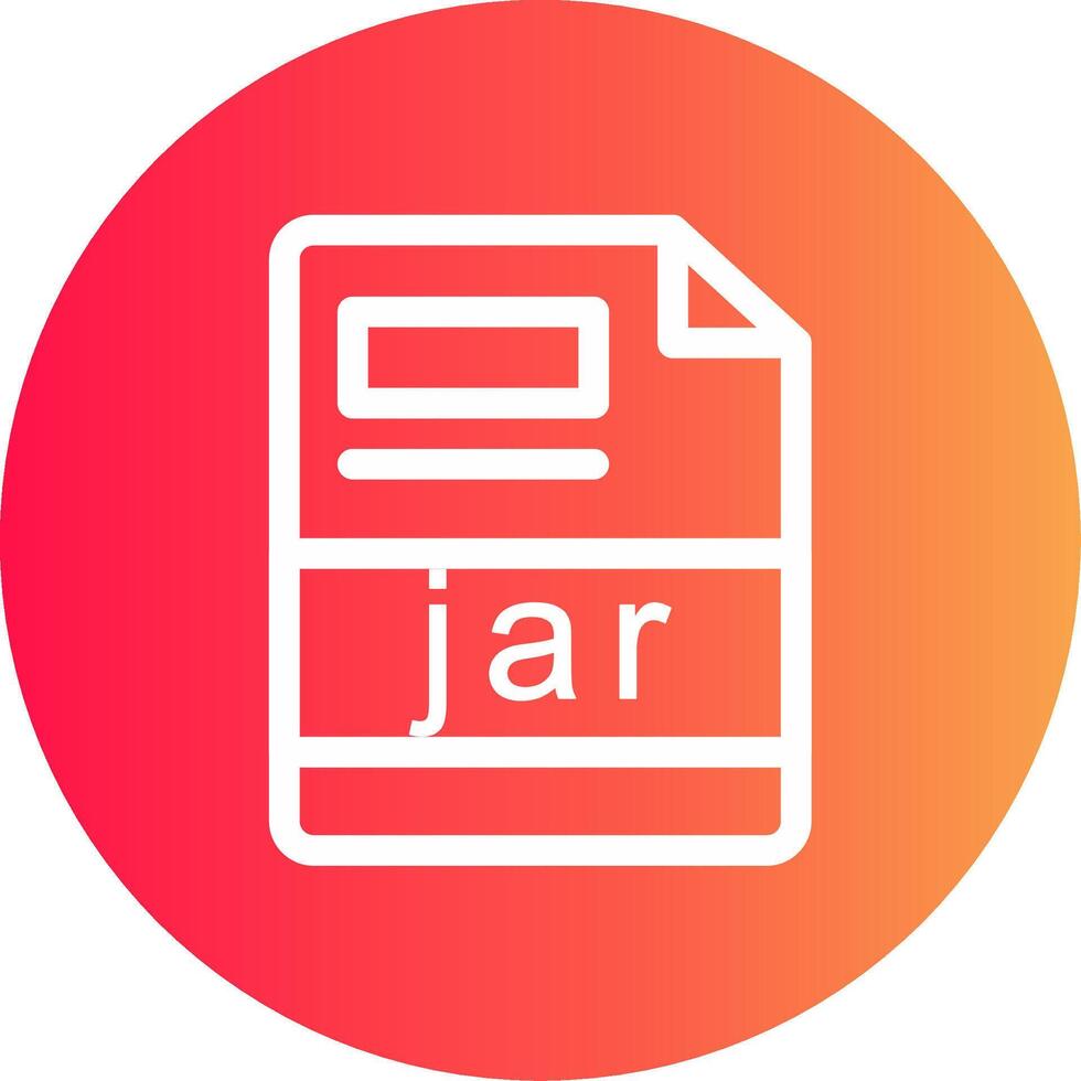 jar Creative Icon Design vector