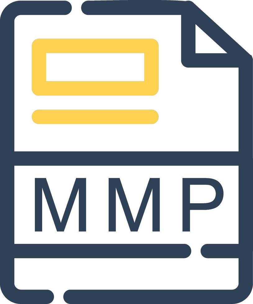 MMP Creative Icon Design vector