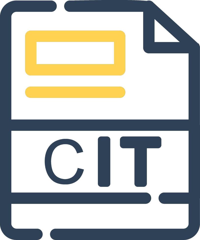 CIT Creative Icon Design vector