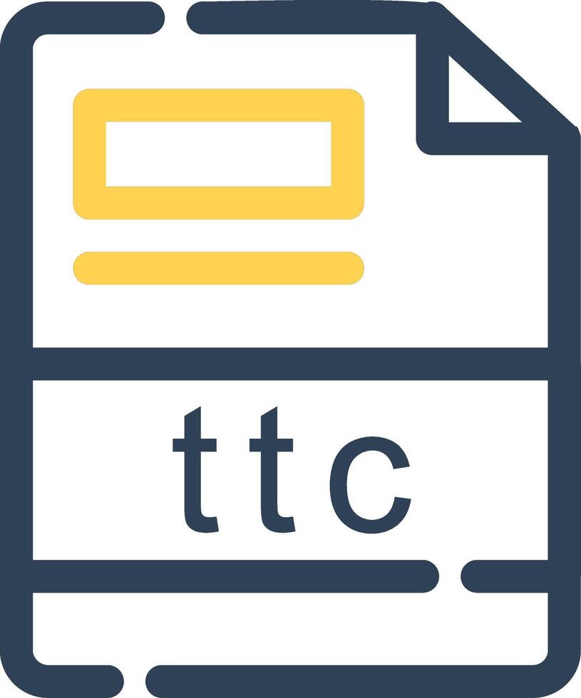 ttc Creative Icon Design vector