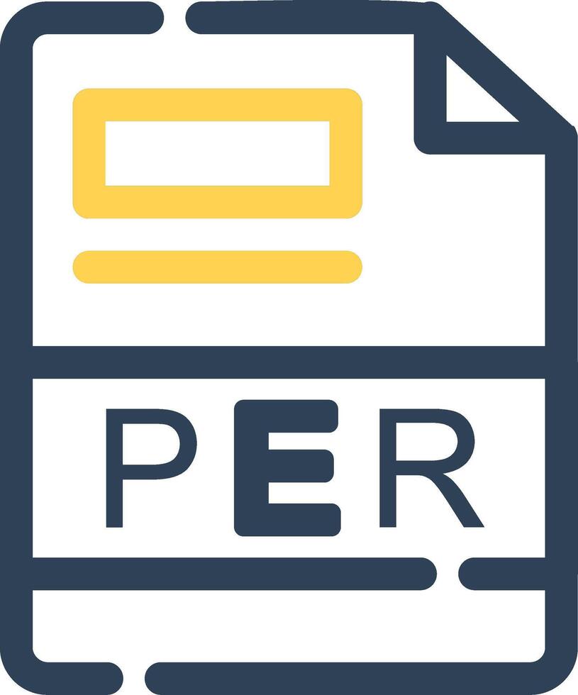 PER Creative Icon Design vector