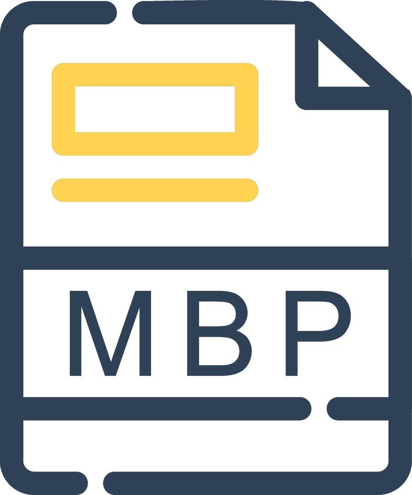 MBP Creative Icon Design vector