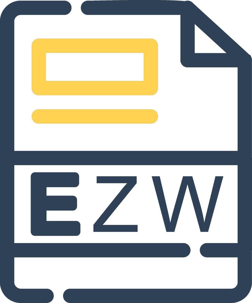 EZW Creative Icon Design vector