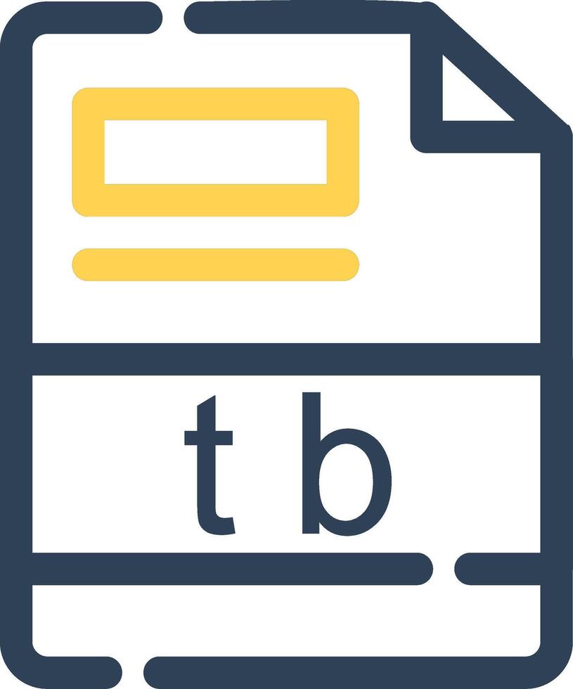tb Creative Icon Design vector