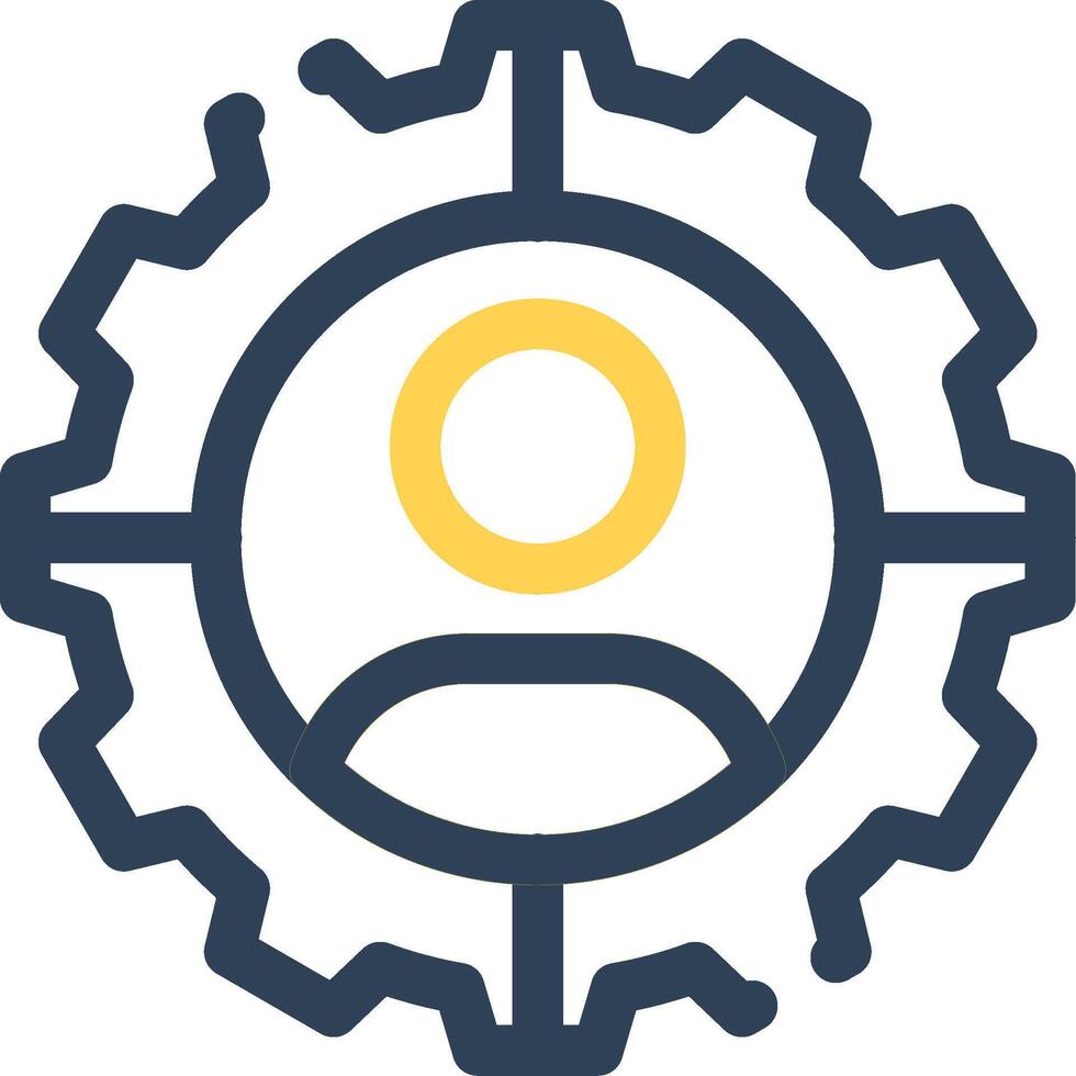 Personalization Creative Icon Design vector