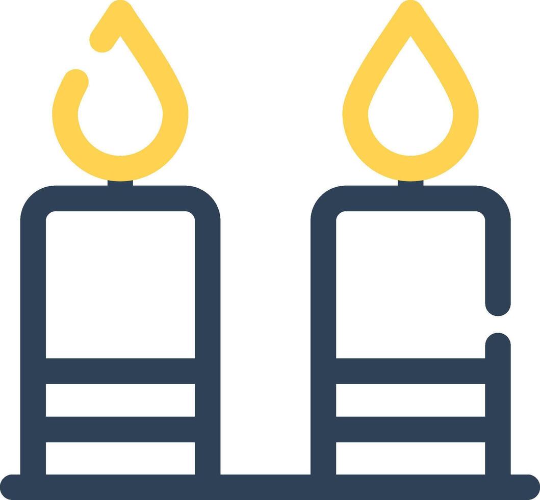 Candle Creative Icon Design vector