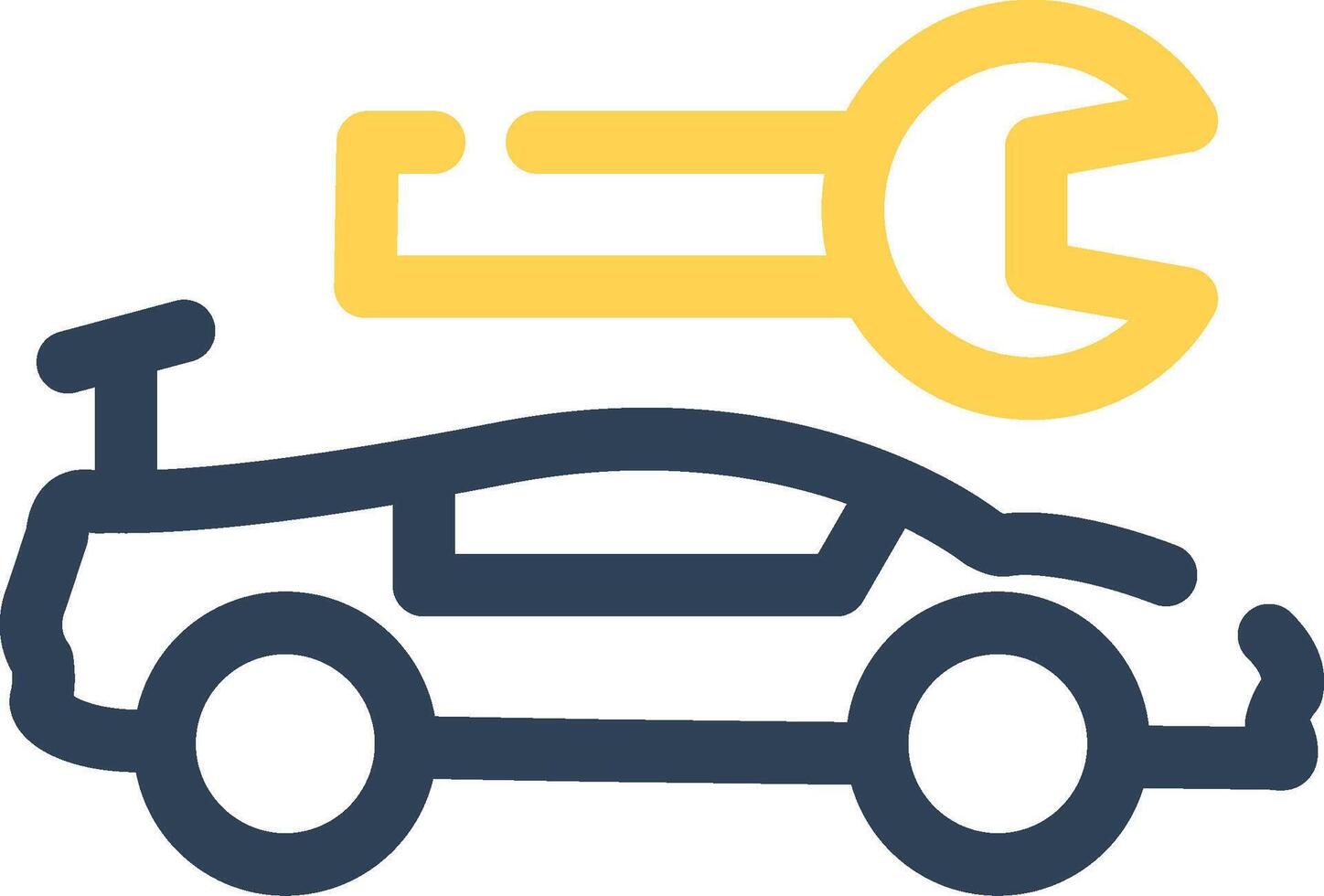 Car Service Creative Icon Design vector