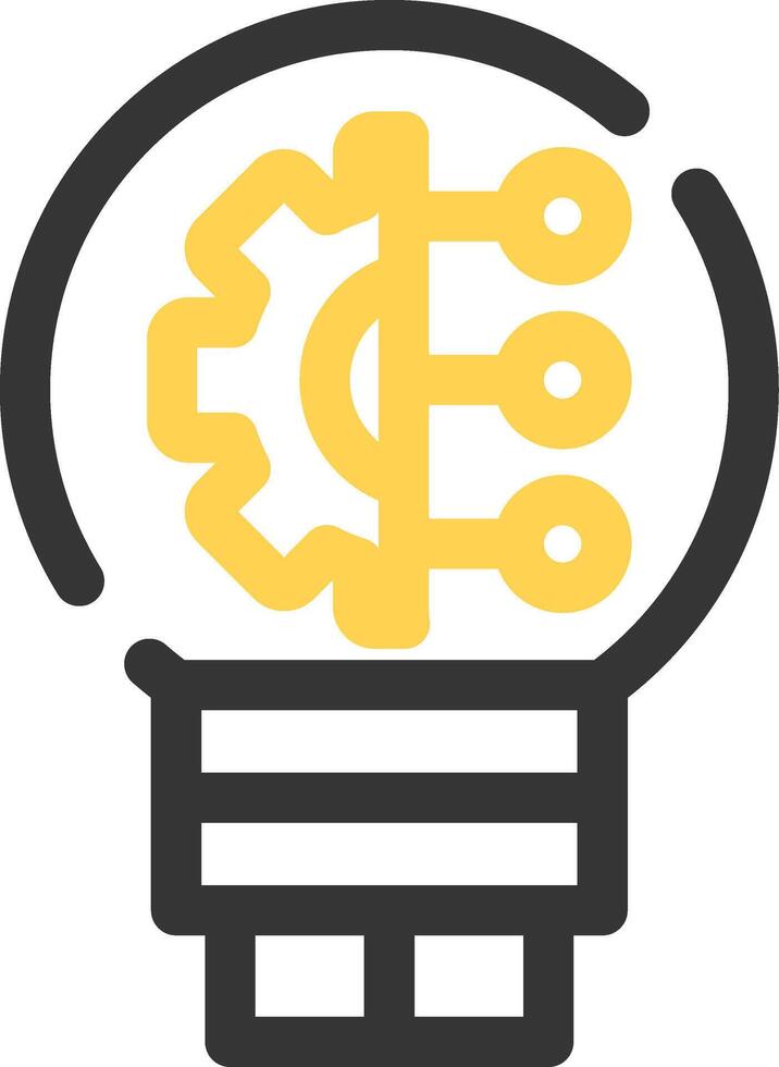 Invention Creative Icon Design vector