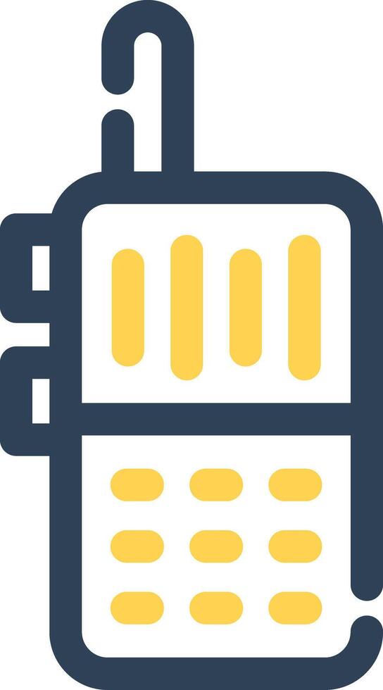 Walkie Talkies Creative Icon Design vector