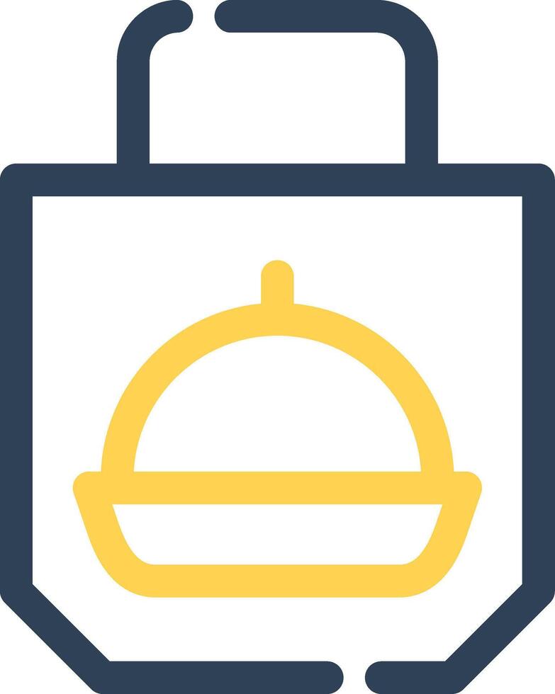 Food Delivery Creative Icon Design vector