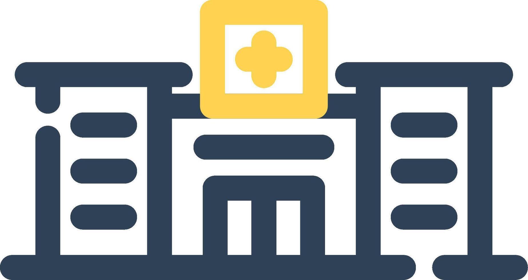 Hospital Creative Icon Design vector