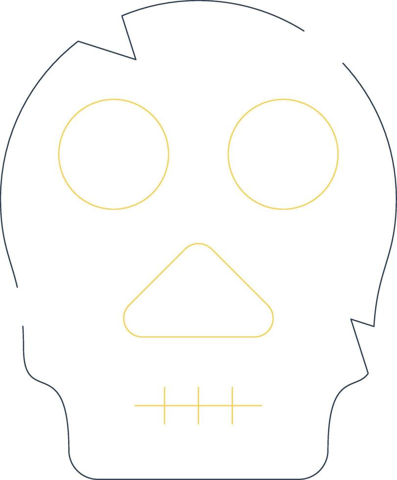 Skull Creative Icon Design vector