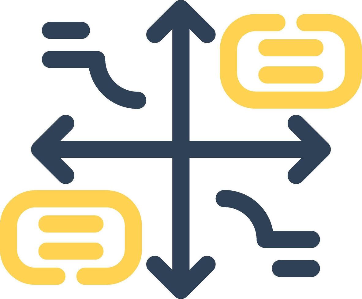 Grid Matrix Creative Icon Design vector