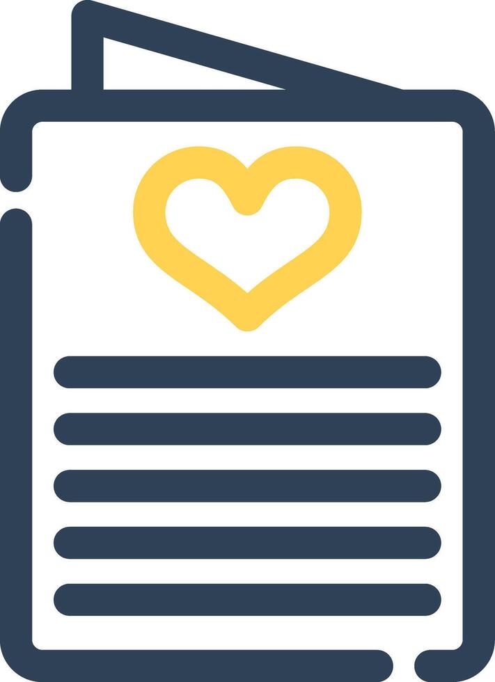 Line Two Color Design vector