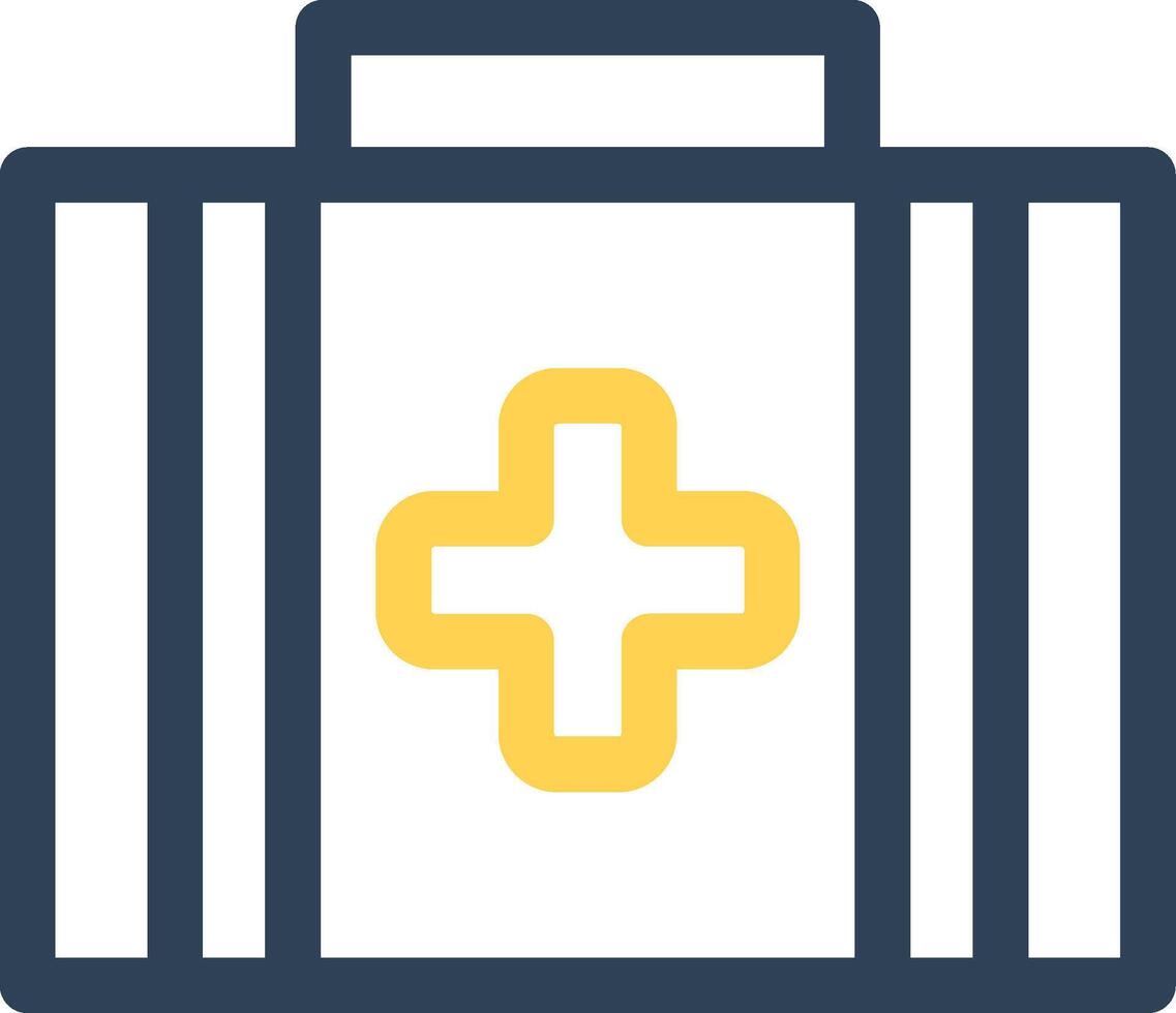 First Aid Kit Creative Icon Design vector