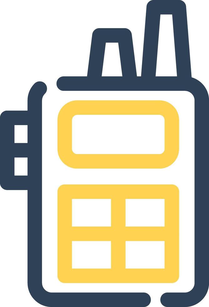 Walkie Talkie Creative Icon Design vector