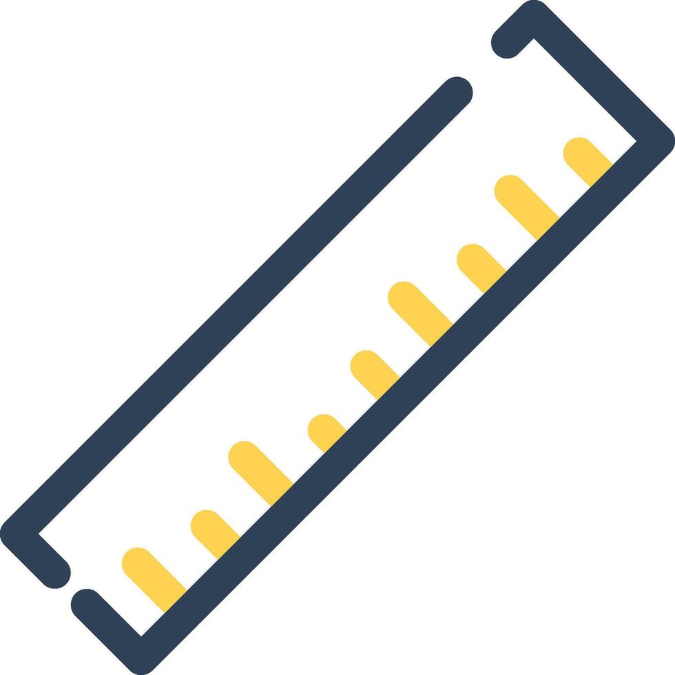 Ruler Creative Icon Design vector