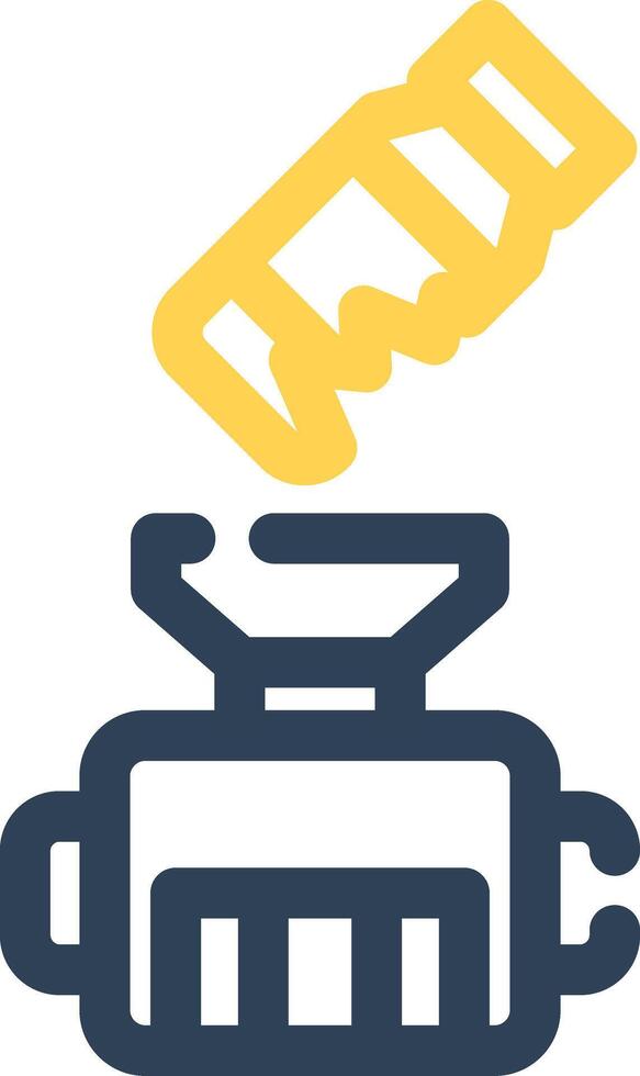 Crusher Creative Icon Design vector