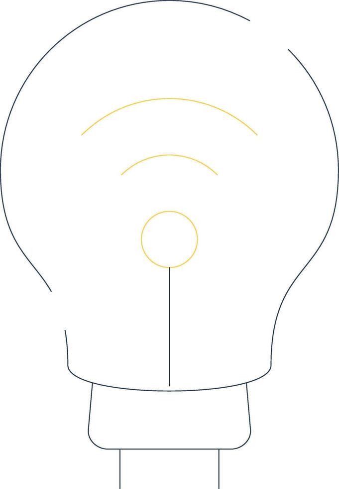 Smart Light Creative Icon Design vector