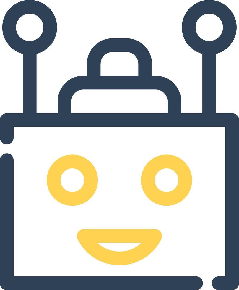 Chatbot Creative Icon Design vector