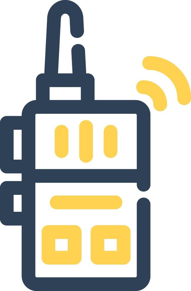 Walkie Talkie Creative Icon Design vector