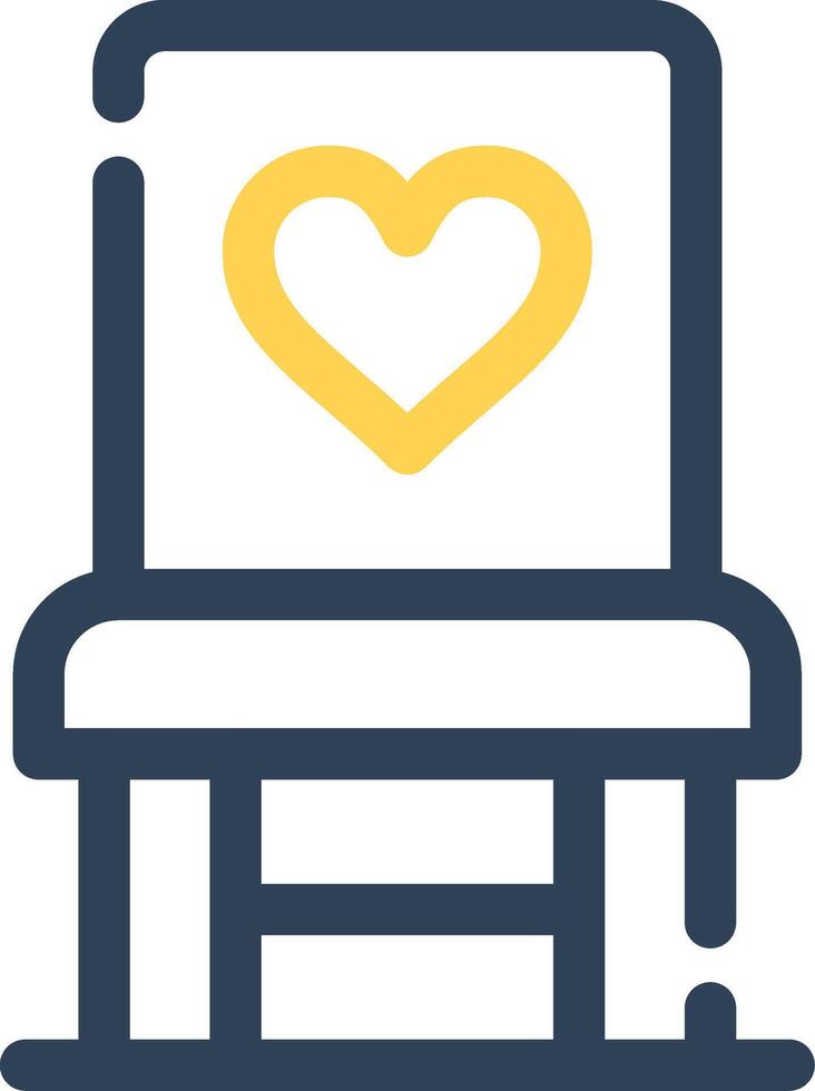 Chair Creative Icon Design vector