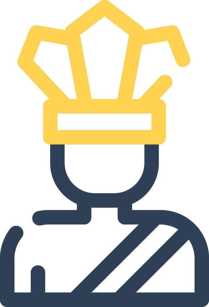 Line Two Color Design vector