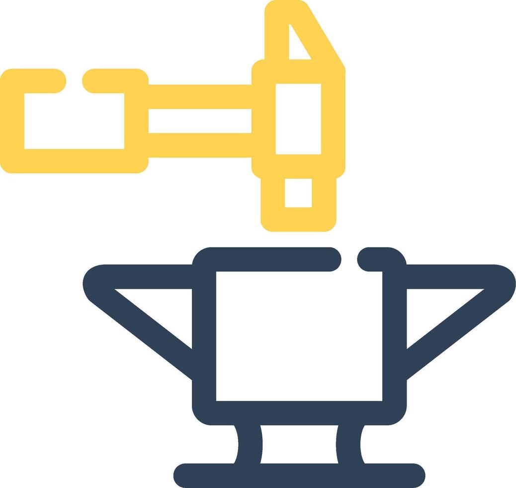 Anvil Creative Icon Design vector