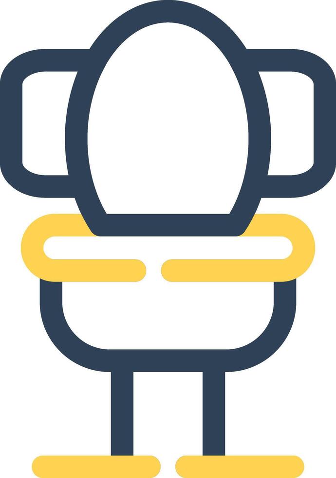 Toilet Creative Icon Design vector