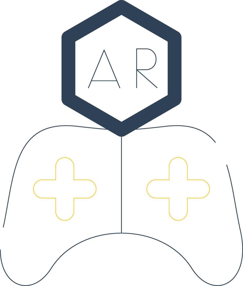 Ar Controller Creative Icon Design vector