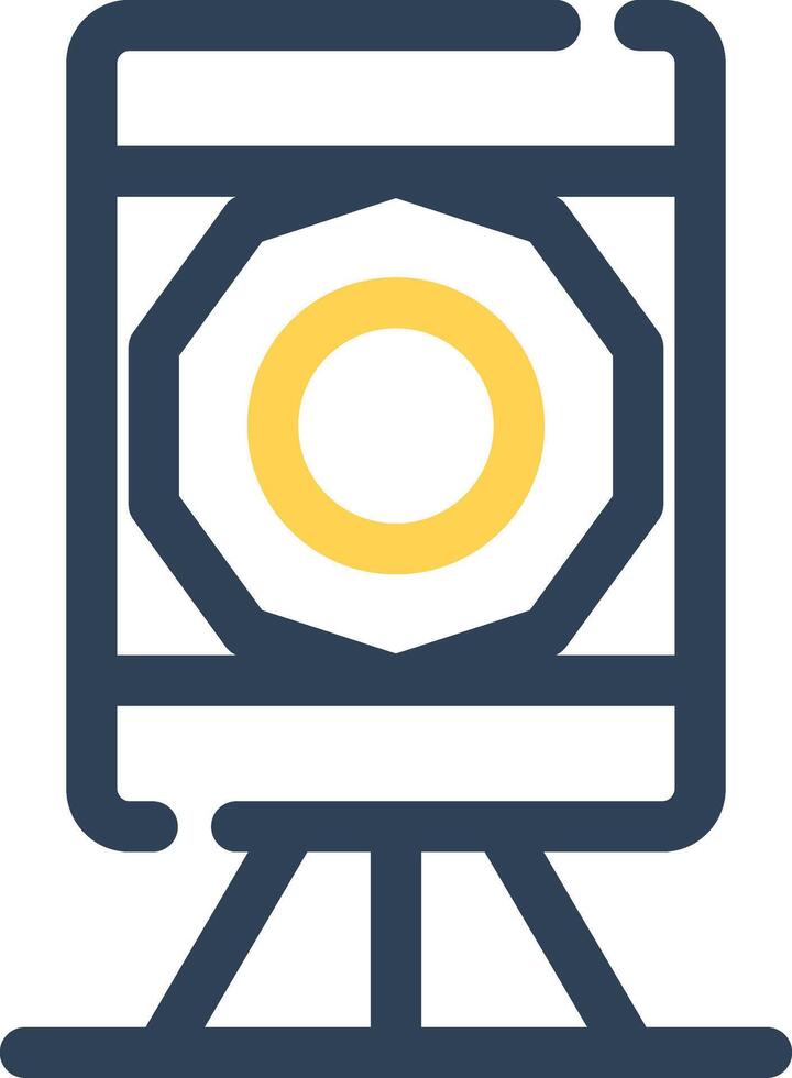 Theodolite Creative Icon Design vector