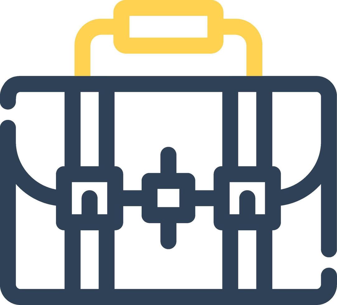 Briefcase Creative Icon Design vector