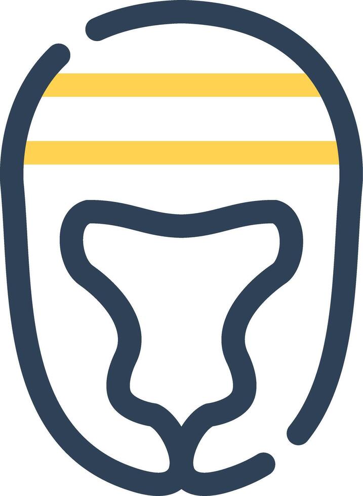 diseño de icono creativo de casco vector