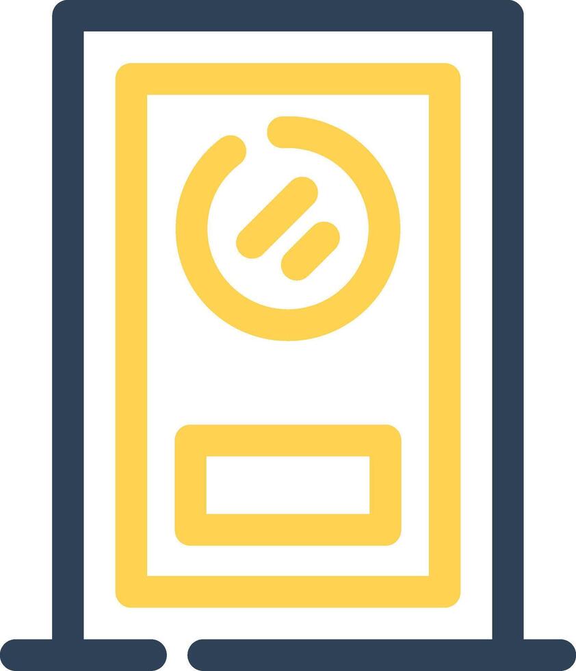 Door Creative Icon Design vector