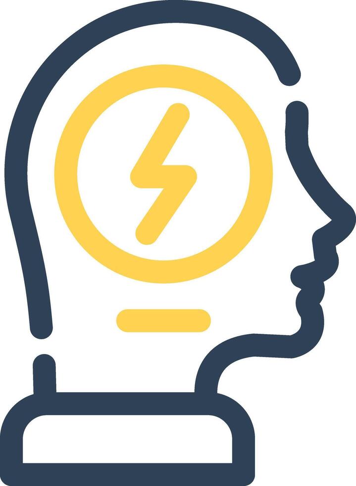 Brainstorm Creative Icon Design vector