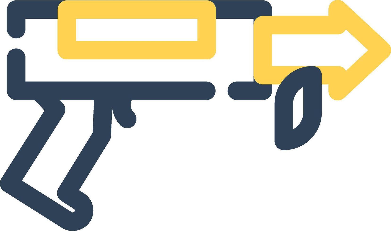 Speargun Creative Icon Design vector