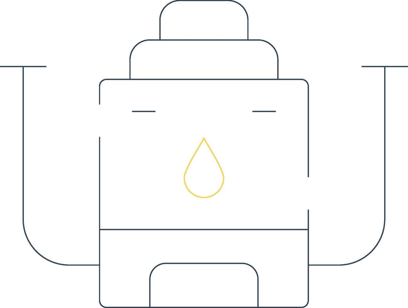 Water Boiler Creative Icon Design vector