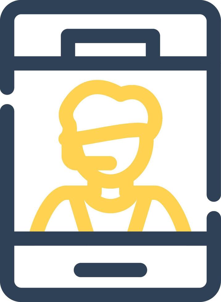 Line Two Color Design vector