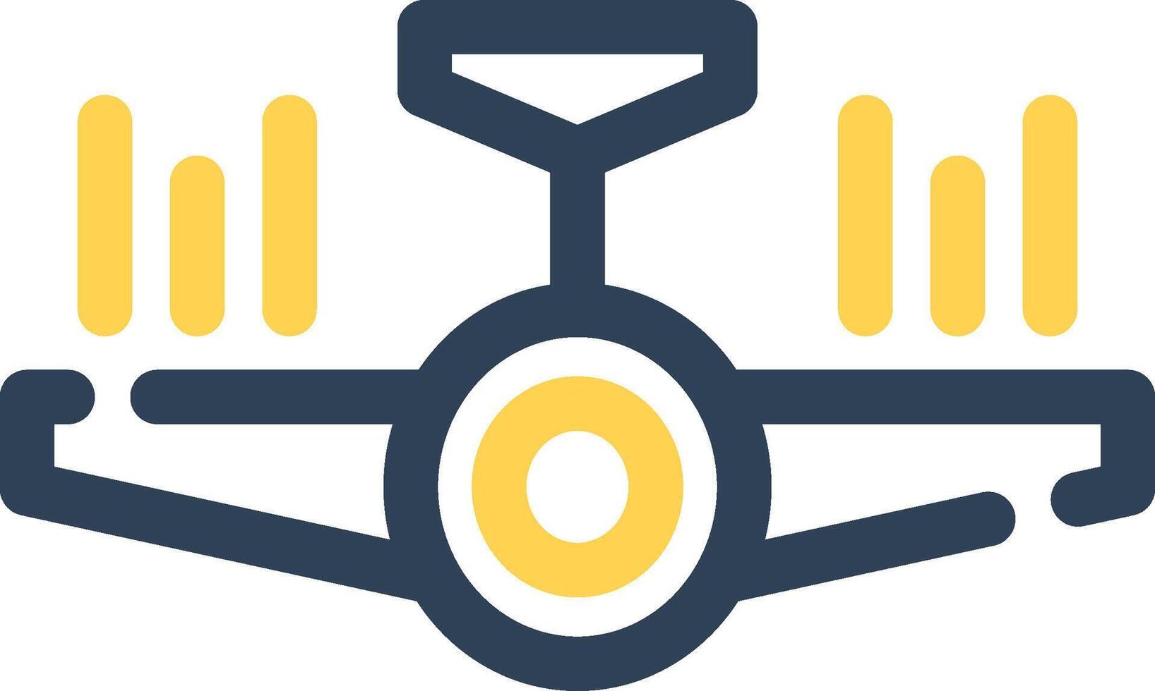 Airplane Creative Icon Design vector