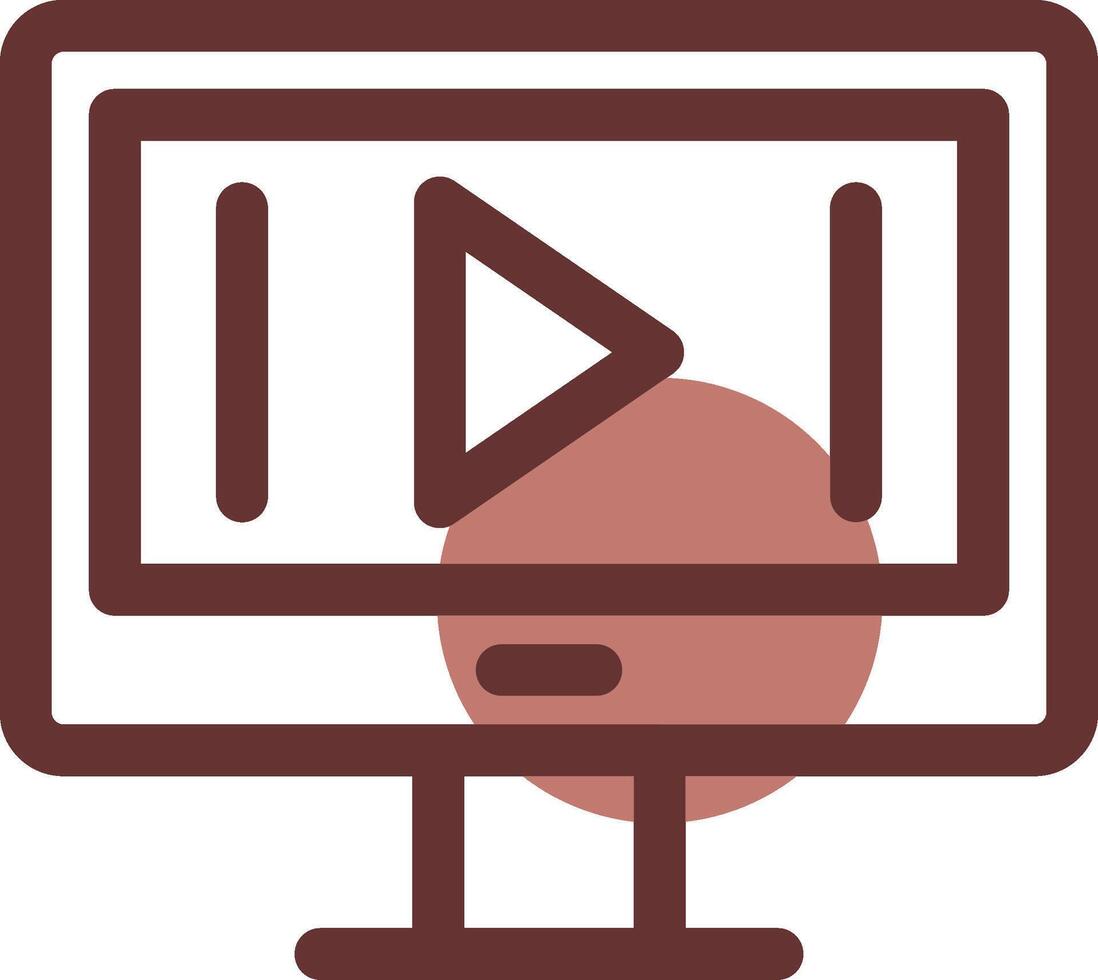 Video Marketing Creative Icon Design vector