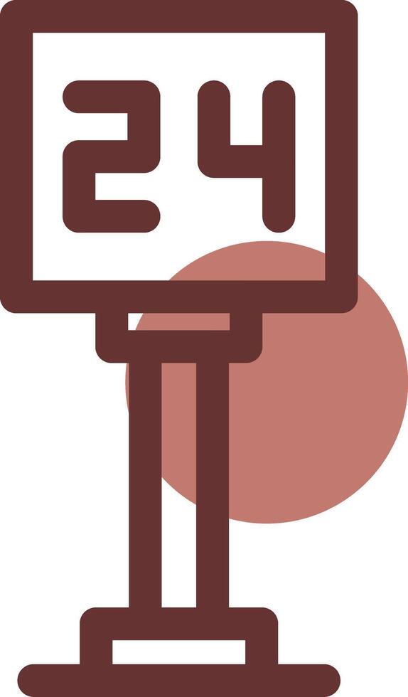 Hours Creative Icon Design vector