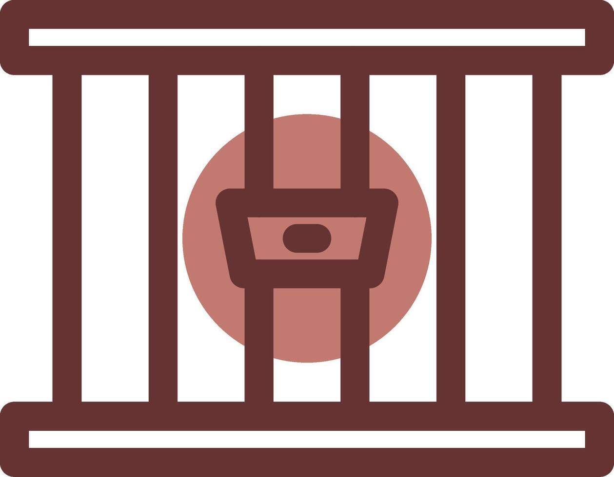 Jail Creative Icon Design vector