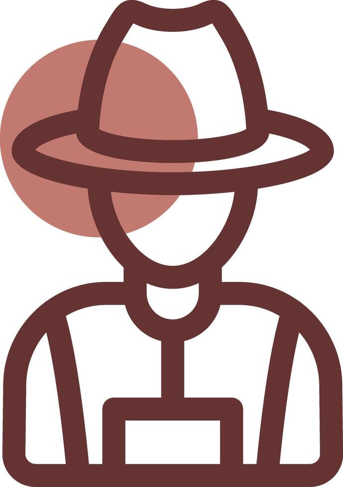 Farmer Creative Icon Design vector