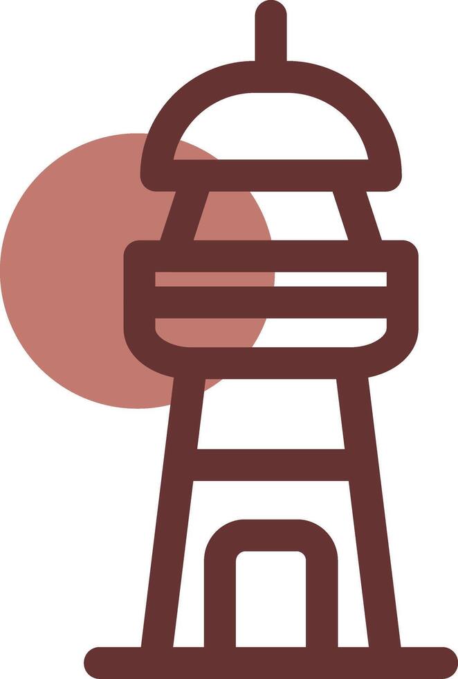 Lighthouse Creative Icon Design vector