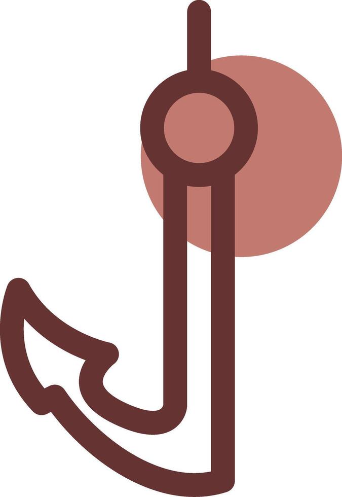 Hook Creative Icon Design vector