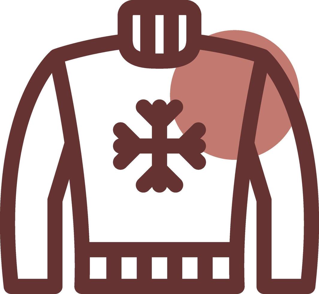 Sweater Creative Icon Design vector