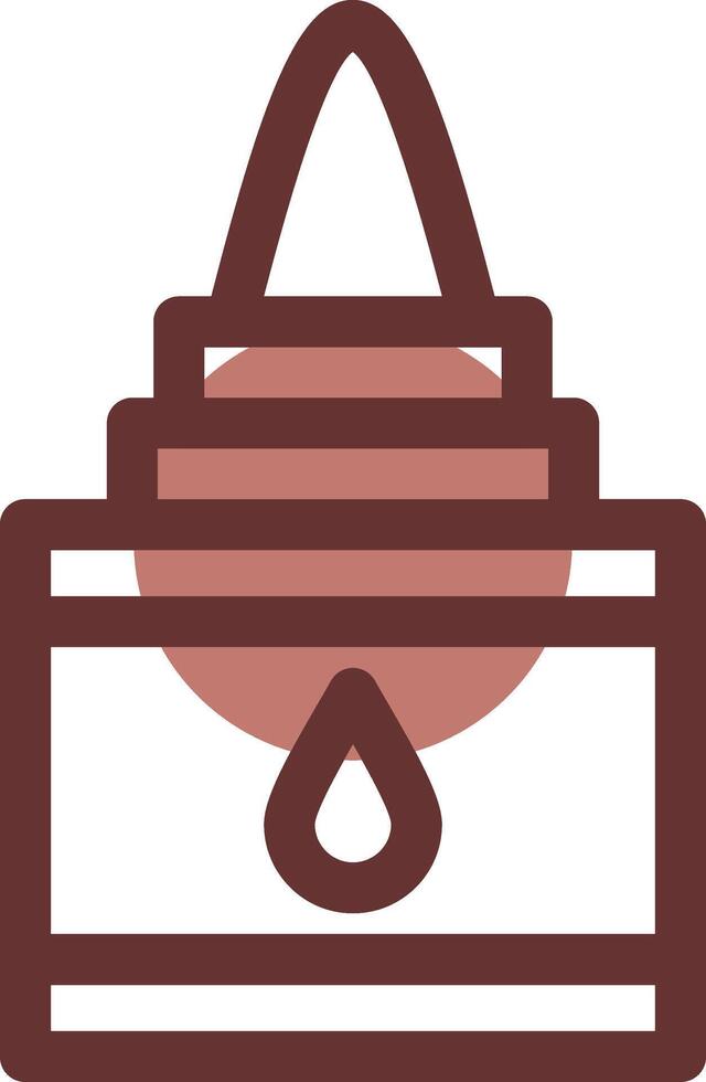 Glue Creative Icon Design vector
