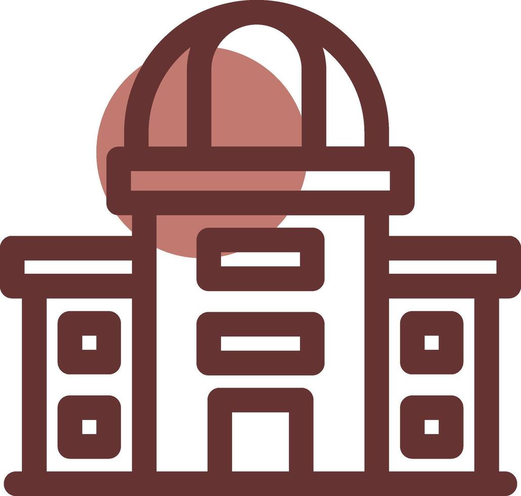 City Hall Creative Icon Design vector