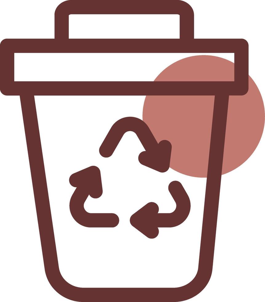 Garbage Creative Icon Design vector