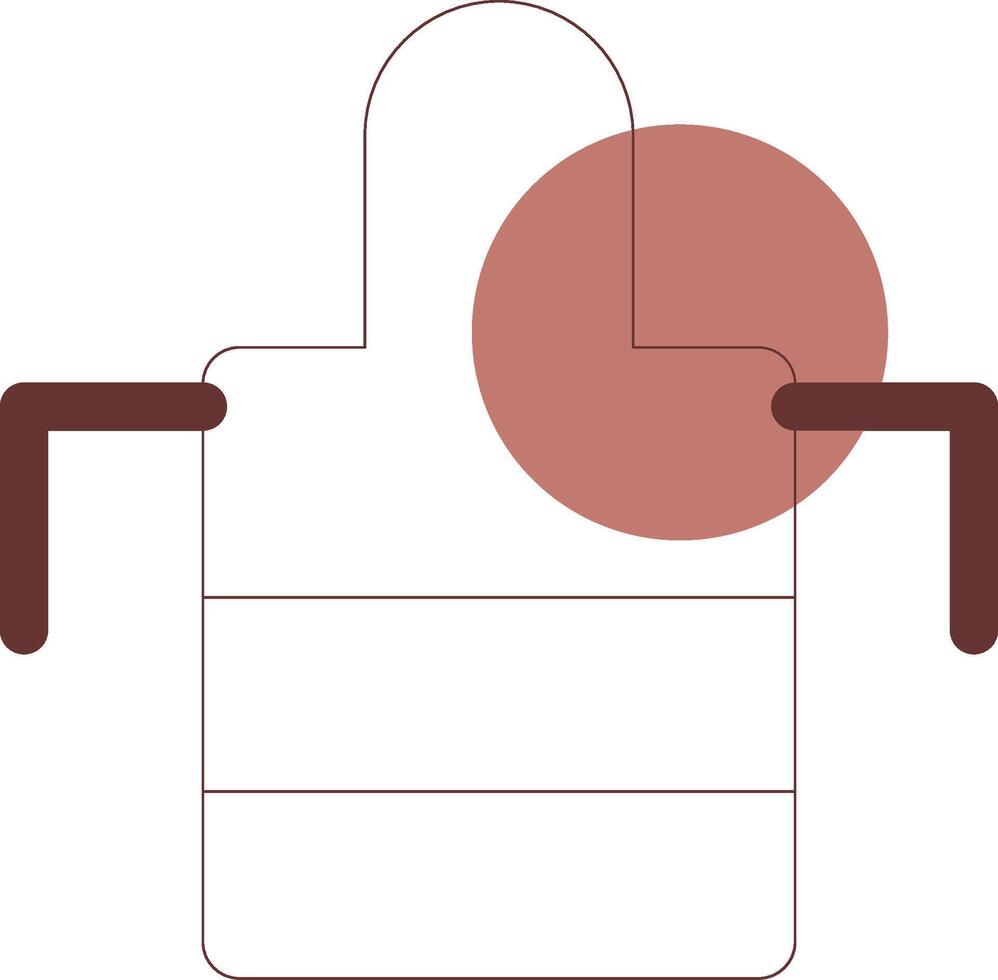 Apron Creative Icon Design vector